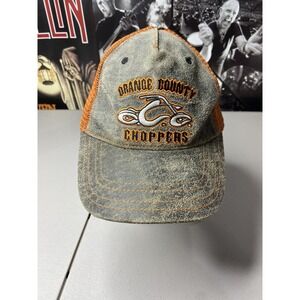 Vintage Orange County Choppers OCC Motorcycles Men's Adjustable Trucker Mesh Hat